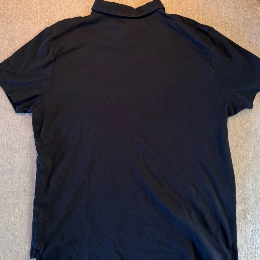 Banana Republic Black Polo T Shirt